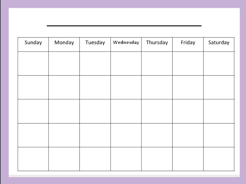 Monthly Activity