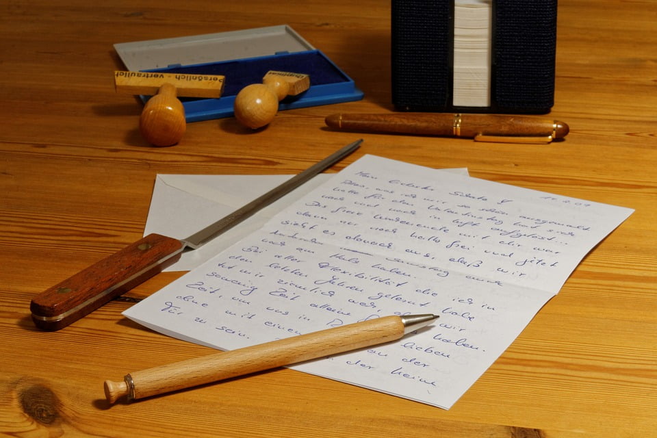 Letters, Pen, Leave, Paper, Message, Writing Tool