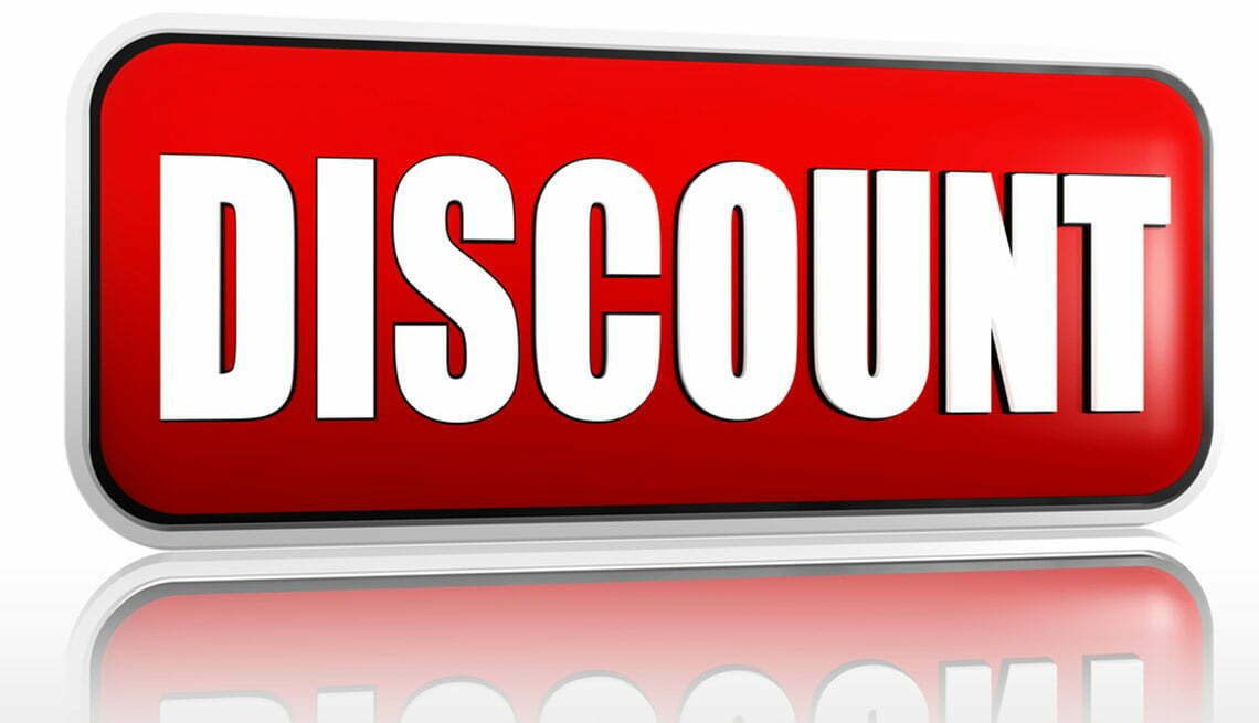  Discount